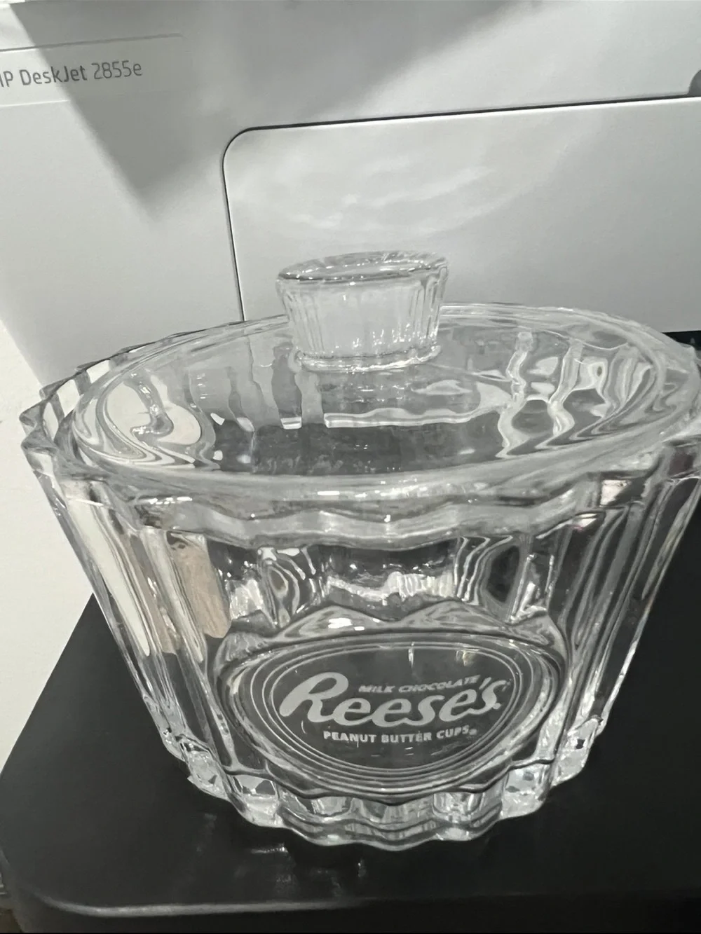 Clear Glass Candy Jar with Lid - Clear